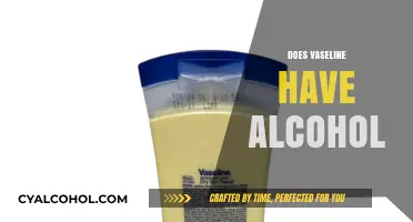 Does Vaseline Contain Alcohol? Uncovering the Ingredients Truth