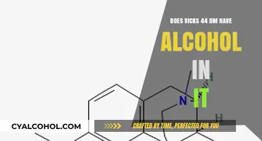 Does Vicks 44 DM Contain Alcohol? Ingredients Explained