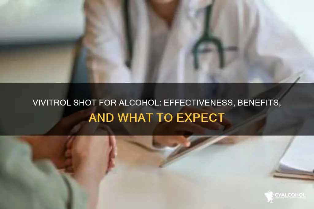 does vivitrol shot work for alcohol