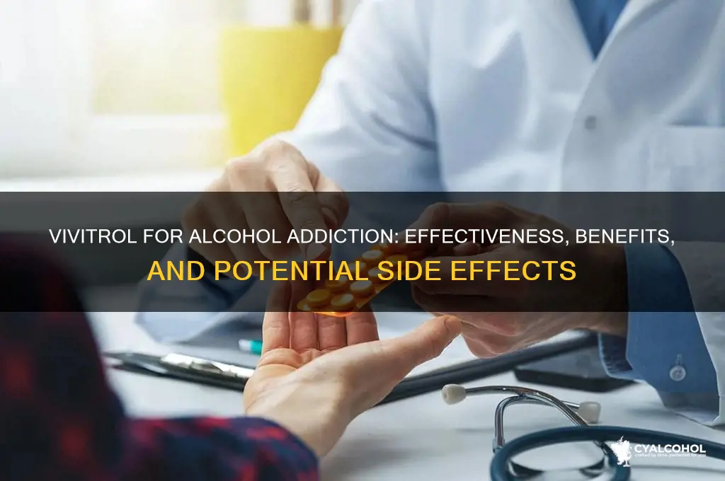 does vivitrol work for alcohol addiction