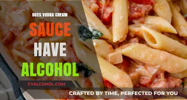 Does Vodka Cream Sauce Retain Alcohol? A Culinary Investigation