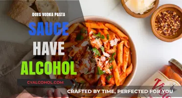 Does Vodka Pasta Sauce Contain Alcohol? The Surprising Truth Revealed