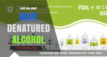 Does Walmart Sell Denatured Alcohol? Availability and Uses Explained