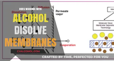 Alcohol Wash: Does It Dissolve Membranes? Science Explained