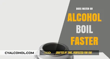 Water vs. Alcohol: Which Liquid Reaches Boiling Point Faster?