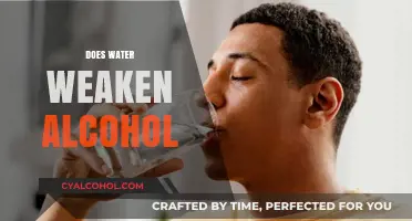 Does Water Dilute Alcohol's Strength? Exploring the Science Behind Mixing