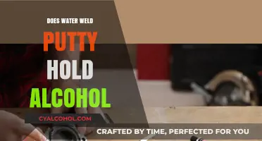Does Water Weld Putty Hold Alcohol? A Comprehensive Test
