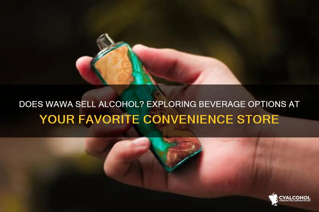 does wawa carry alcohol