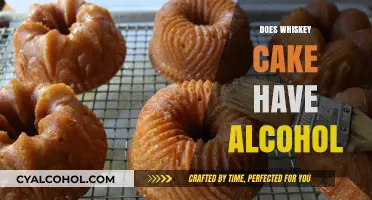 Whiskey Cake Alcohol Content: Does It Stay or Bake Off?