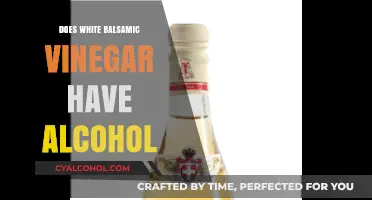 Does White Balsamic Vinegar Contain Alcohol? Uncovering the Truth