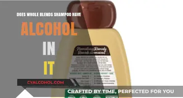 Does Whole Blends Shampoo Contain Alcohol? Ingredients Explained