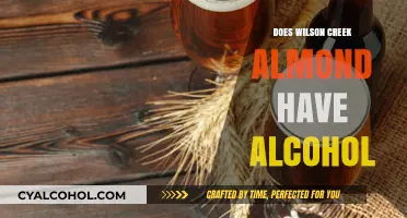 Does Wilson Creek Almond Sparkling Wine Contain Alcohol?