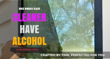 Does Windex Glass Cleaner Contain Alcohol? A Detailed Ingredient Analysis