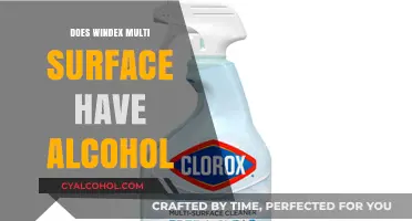 Windex Multi-Surface Cleaner: Alcohol Content and Ingredients Explained