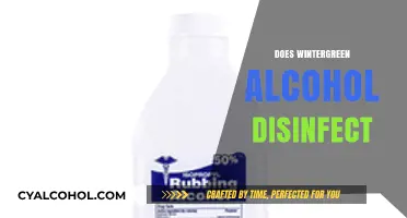 Wintergreen Alcohol as a Disinfectant: Fact or Fiction?