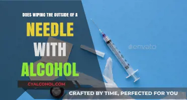 Alcohol Wiping: Needle Safety Basics