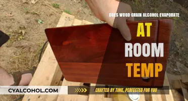 Does Wood Grain Alcohol Evaporate at Room Temperature? Facts Revealed