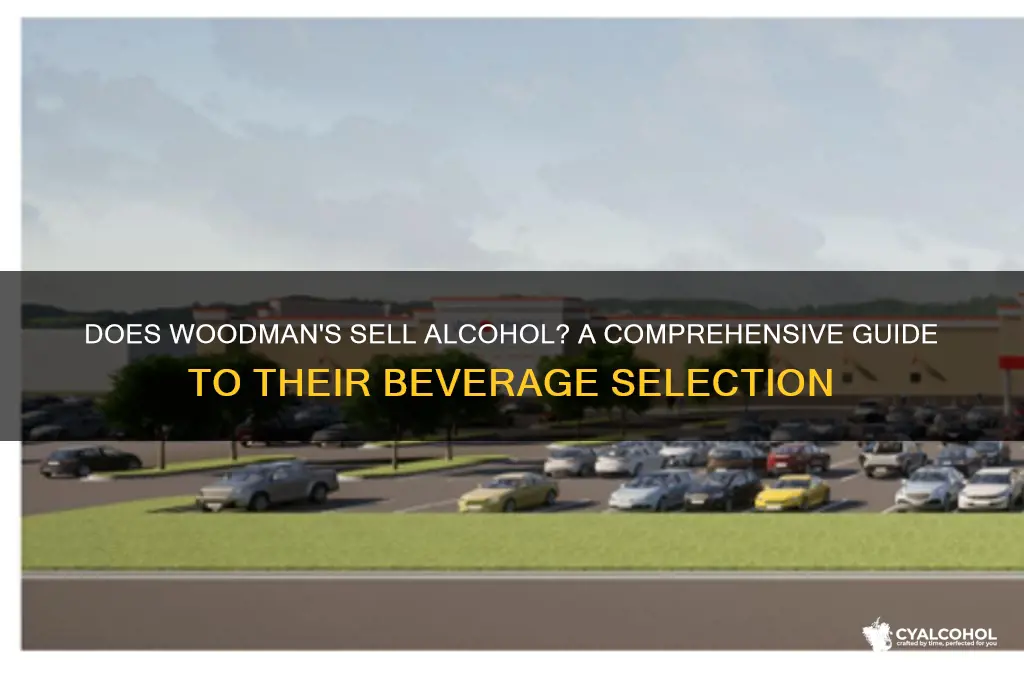 does woodmans carry alcohol
