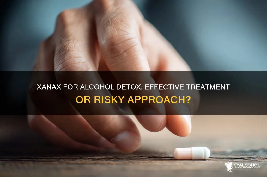 does xanax work for alcohol detox