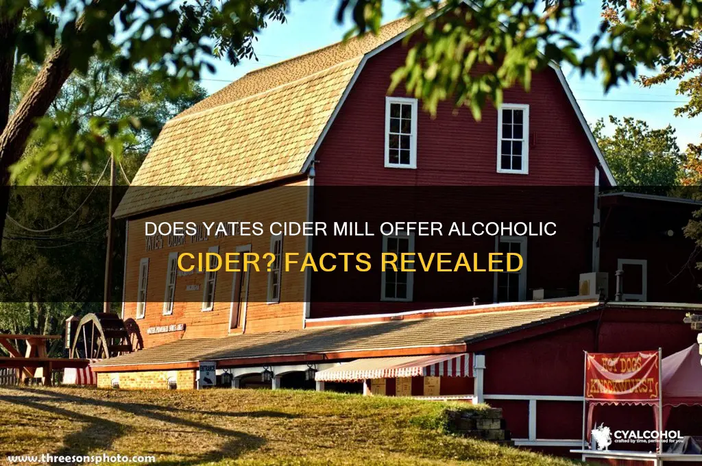 does yates cider mill have alcohol