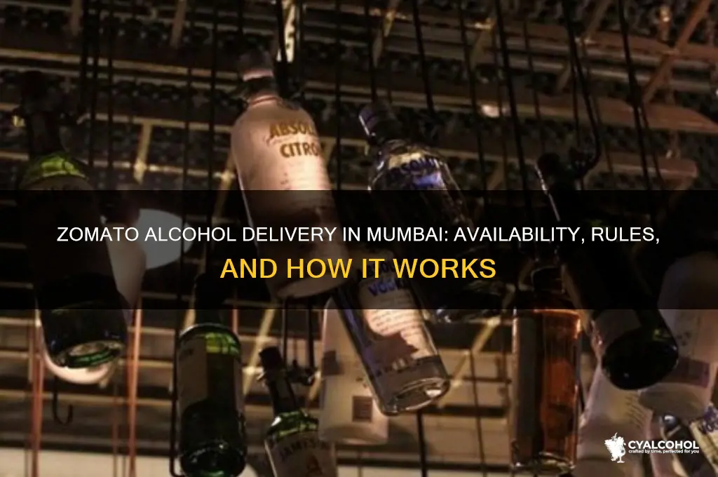 does zomato deliver alcohol in mumbai