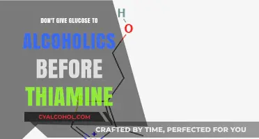 Avoid Glucose Before Thiamine: Critical Advice for Alcoholic Recovery