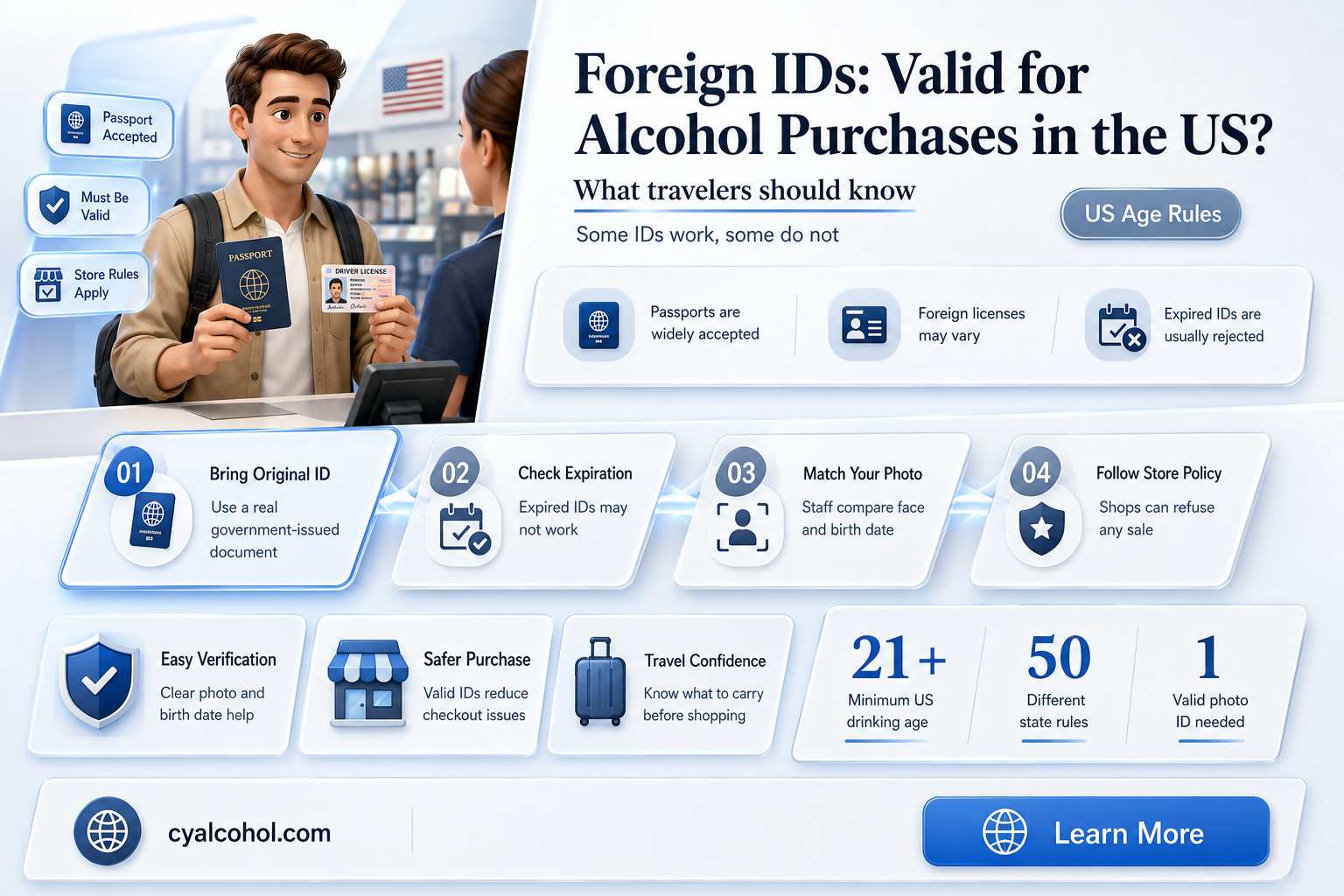 are foreign ids valid in the us for alcohol