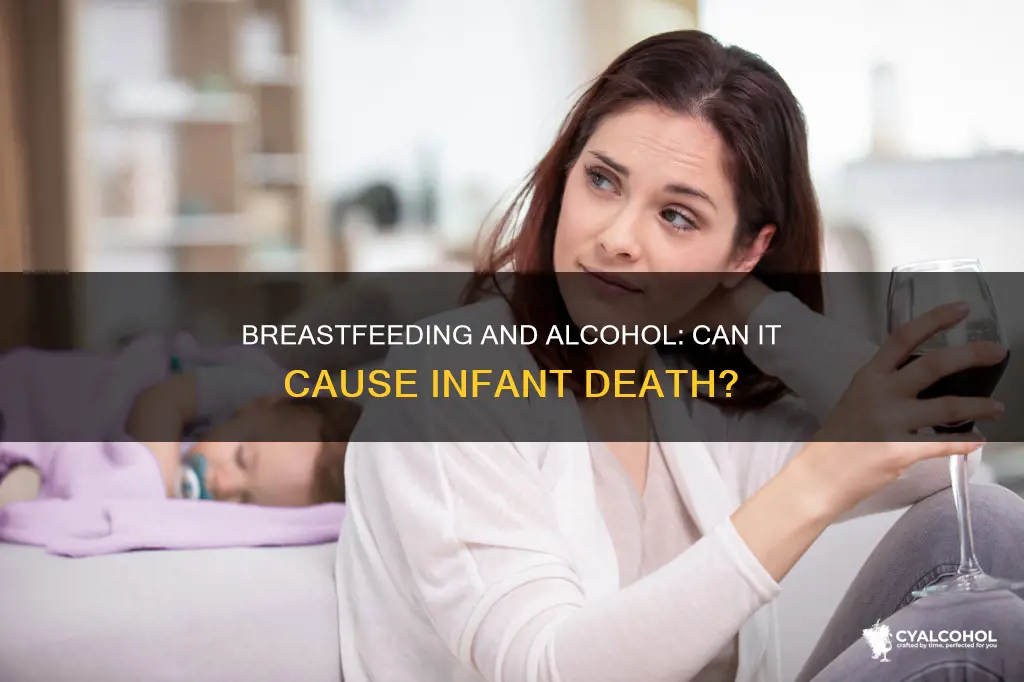 has a baby ever died from alcohol in breastmilk