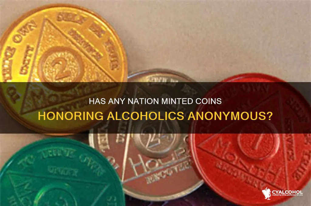 has any country minted alcohol annoymous