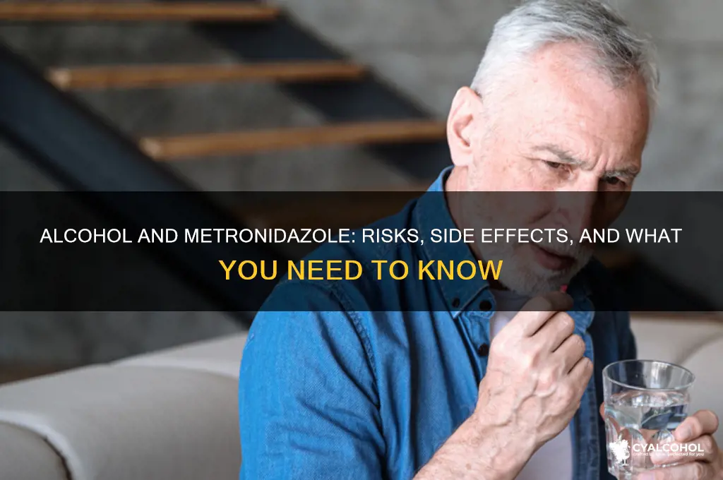 has anyone drank alcohol on metronidazole