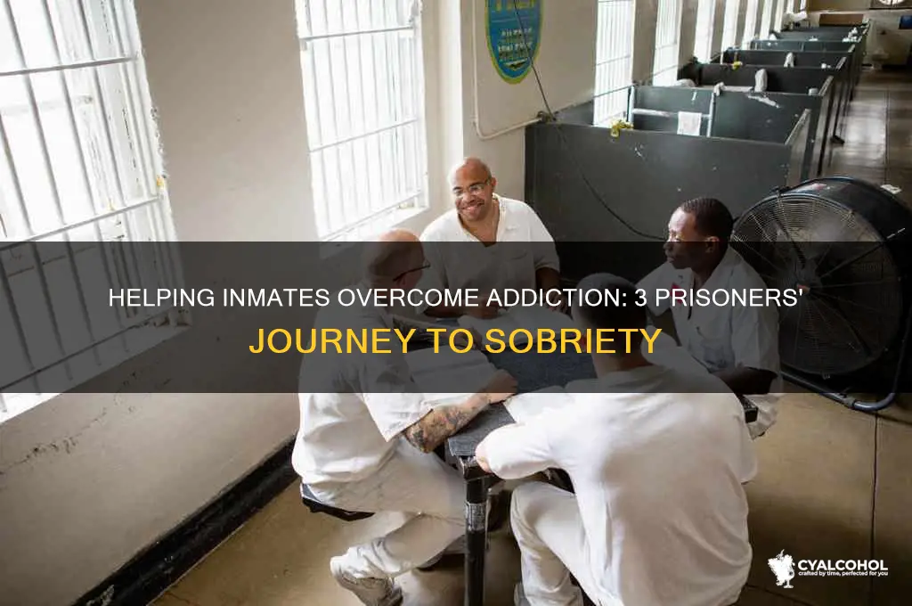 have 3 prisoners pass the alcoholics