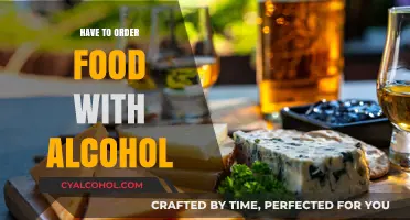 Pairing Meals and Drinks: Why Ordering Food with Alcohol is a Must