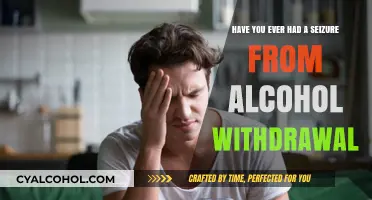 Alcohol Withdrawal: Seizure Risk and Prevention