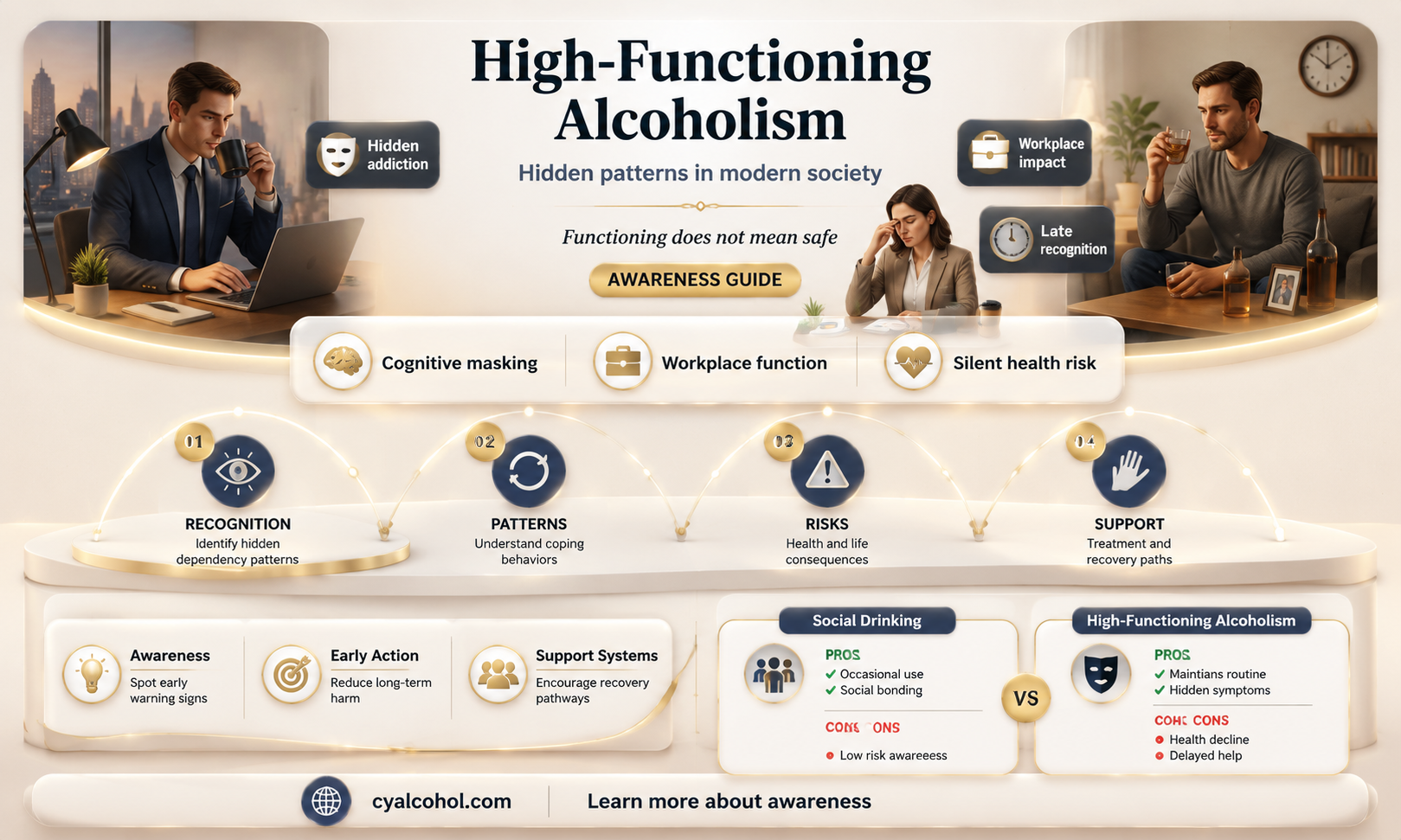 are most alcoholics high functionally alcoholics