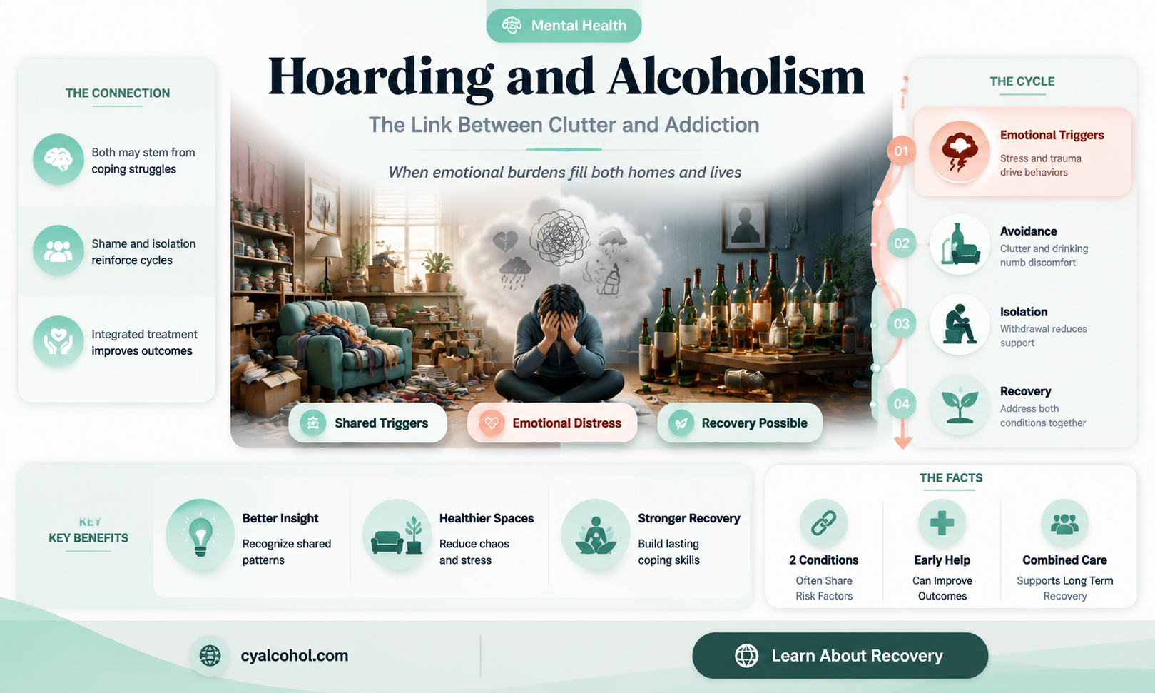 are hoarders often alcoholics