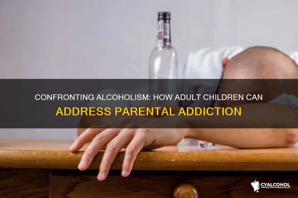 how adult child confront alcoholic parent