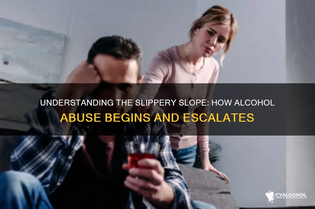 how alcohol abuse starts