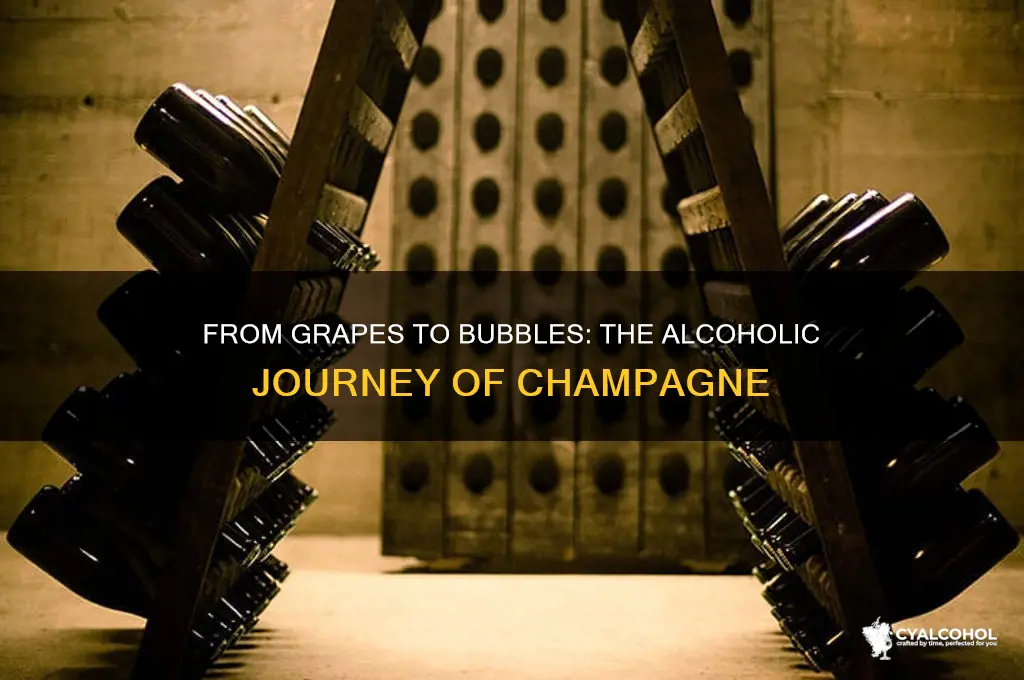 how alcohol is champagne