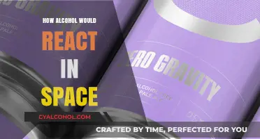 Alcohol in Zero Gravity: Exploring Cosmic Chemistry Beyond Earth's Atmosphere