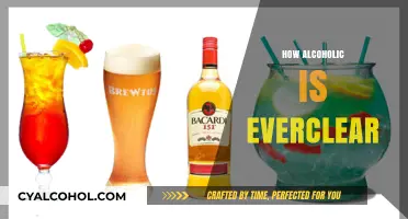 Everclear's Potency: Unveiling the High Alcohol Content and Risks
