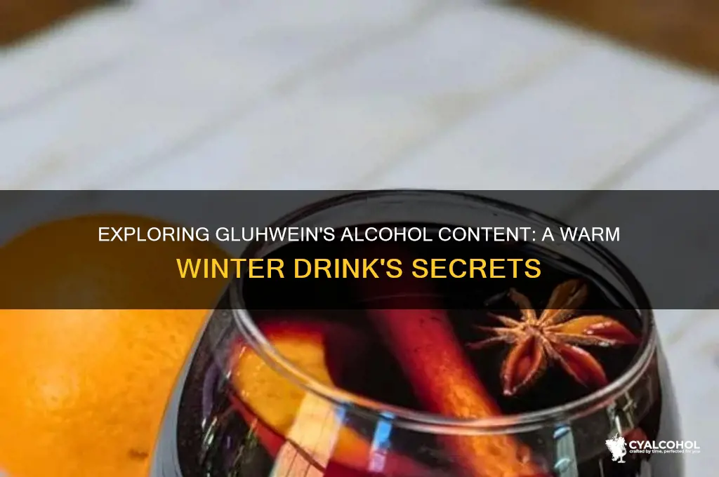 how alcoholic is gluhwein