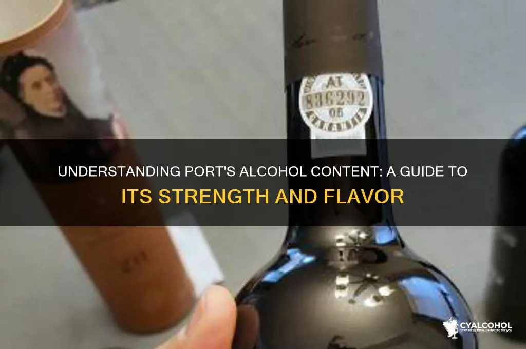 how alcoholic is port