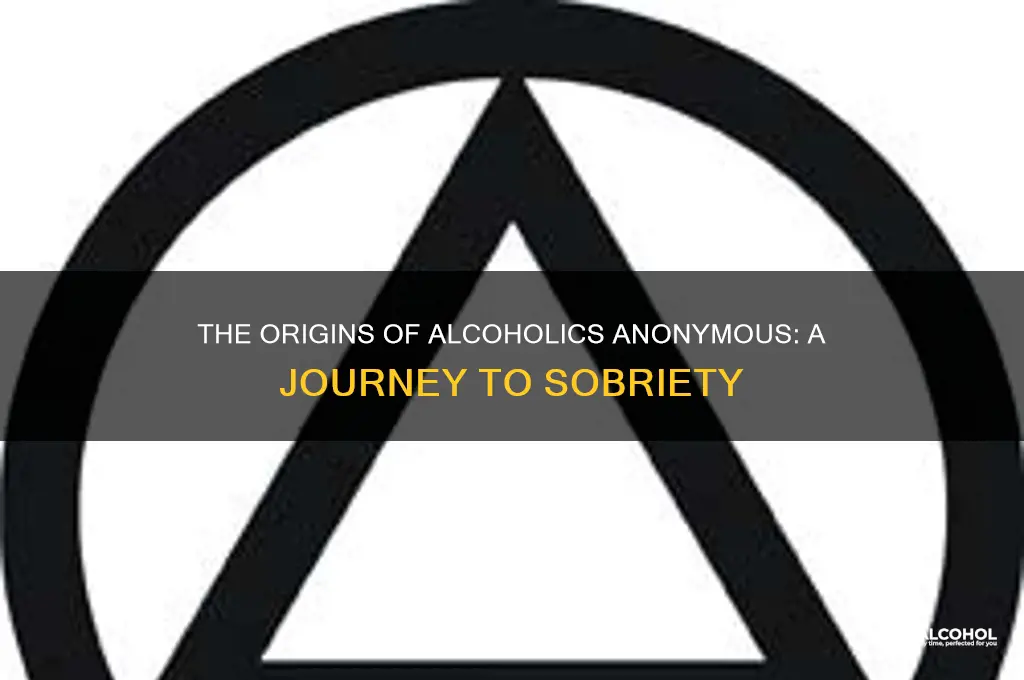 how alcoholics anonymous started