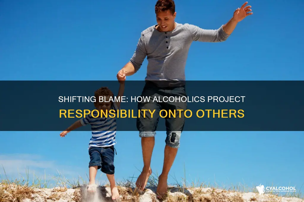 how alcoholics blame others