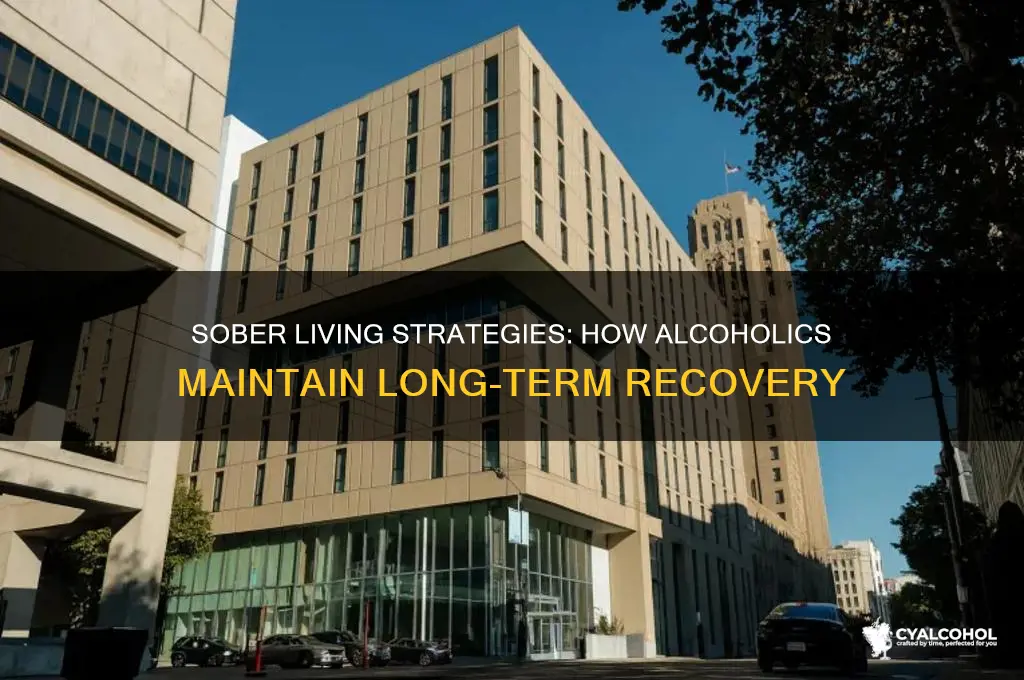 how alcoholics stay sober