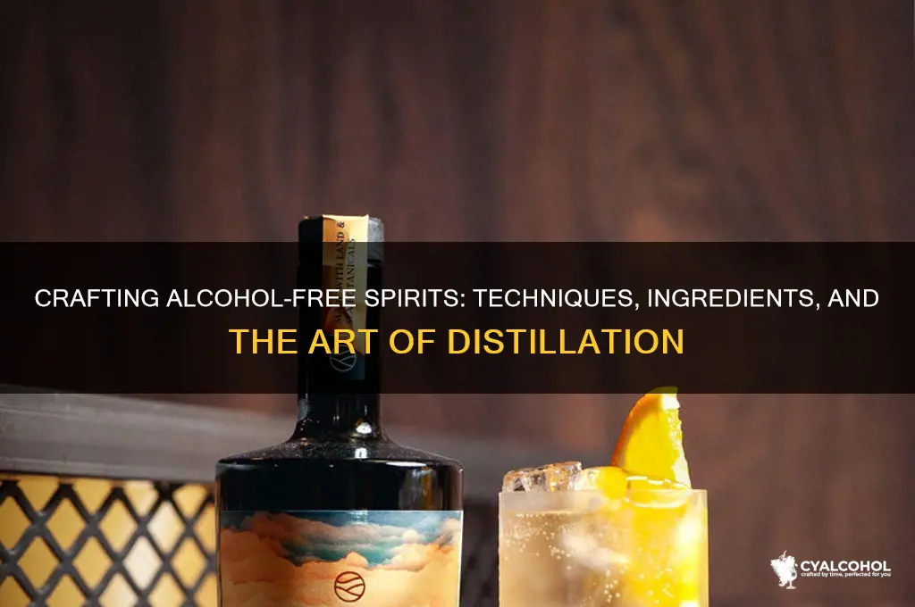 how are alcohol free spirits made
