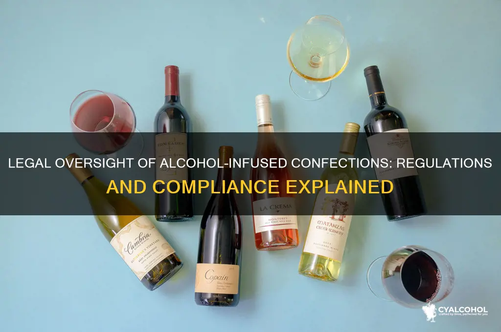 how are alcohol sweets regulated by the law