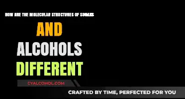 Sugar vs Alcohol: Molecular Structure Differences