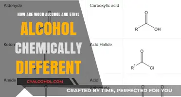 Wood vs Ethyl Alcohol: What's the Chemical Difference?