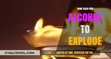Explosive Temperatures: When Cold Causes Alcohol to Detonate